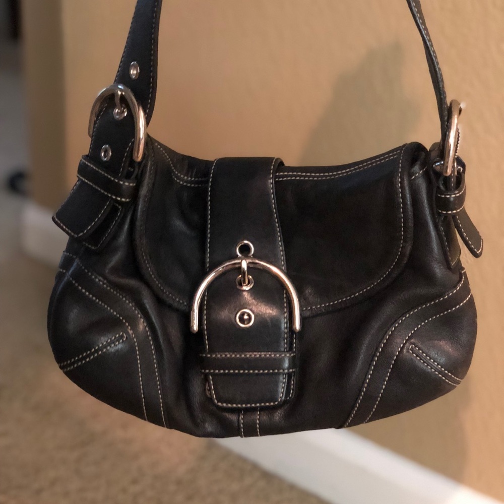 Coach Soho buckle flap bag